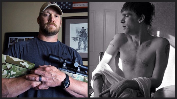 Chris Kyle and Tomas Young