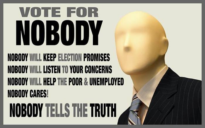 Vote for Nobody